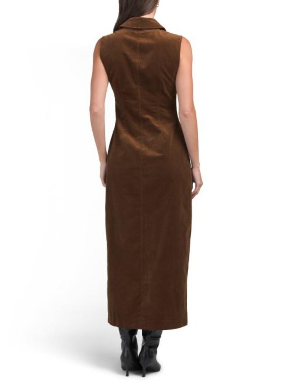 AVEC LES FILLES Corduroy Maxi Dress - Picture 2 of 4